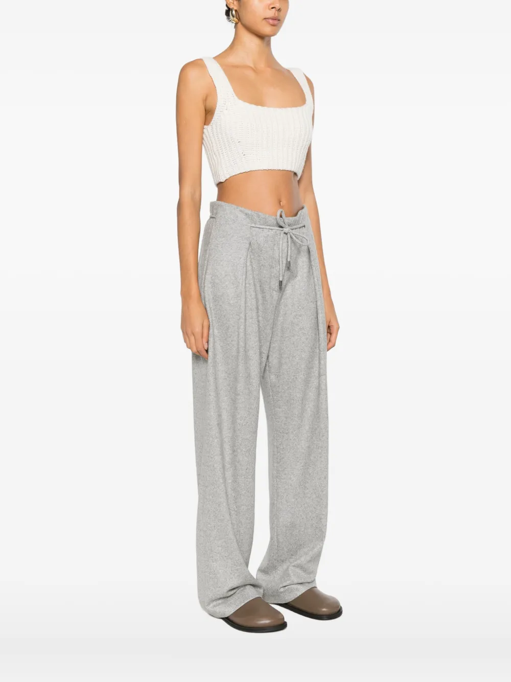 Ely Ely Ribbed Top In White