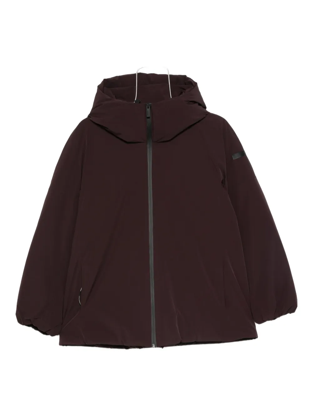 Rrd Hooded Bomber Jacket In Brown