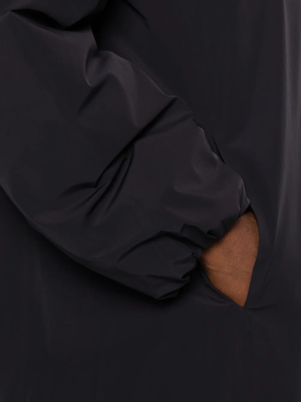 RRD Oversized jack met capuchon Zwart