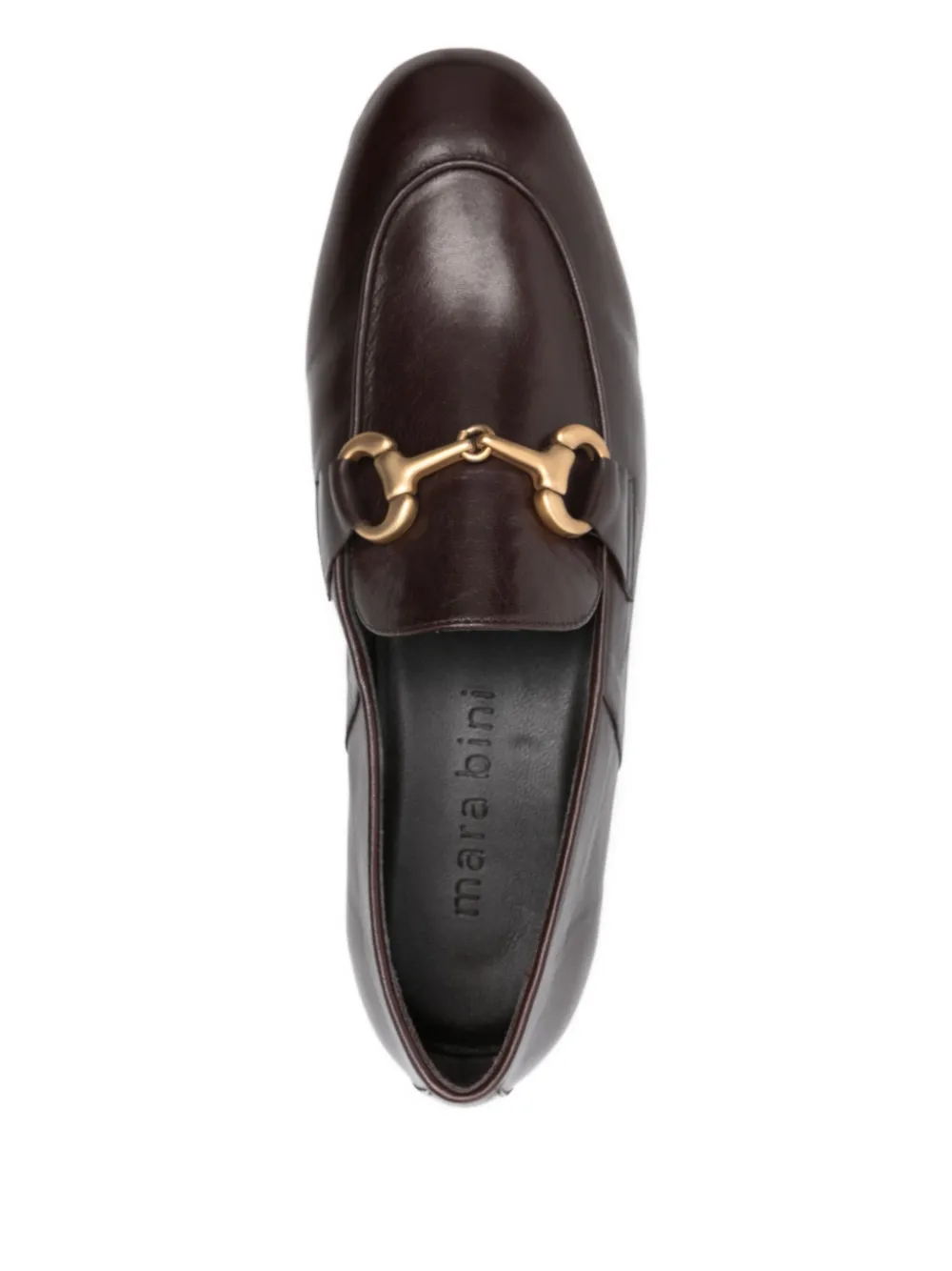 Mara Bini Horsebit-detail Loafers In Brown
