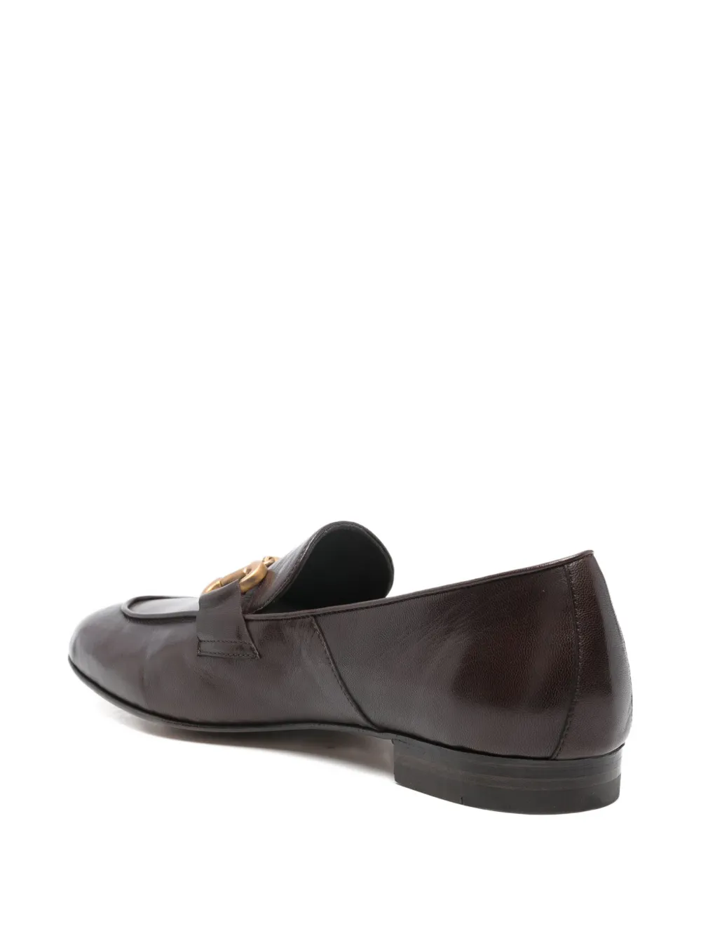Mara Bini Horsebit-detail Loafers In Brown