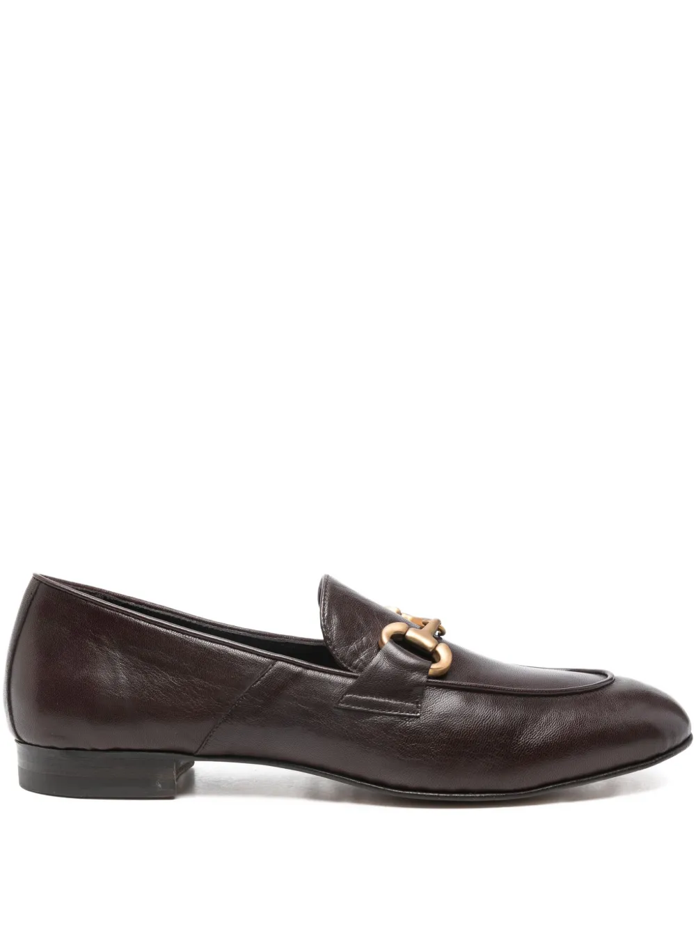 Mara Bini Horsebit-detail Loafers In Brown