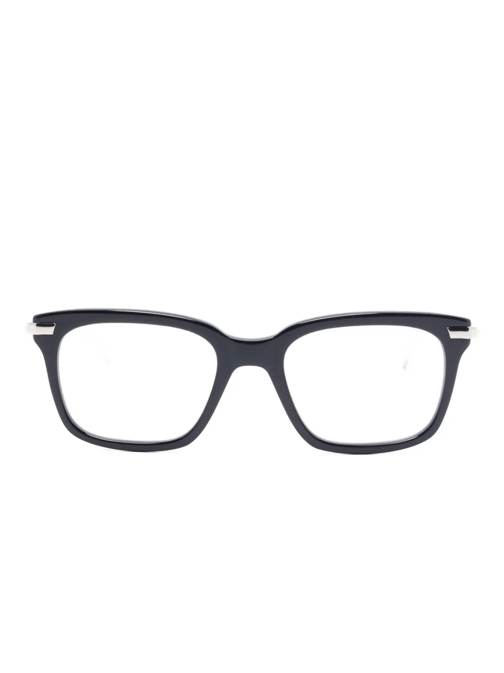 Thom Browne Eyewear rectangle-frame glasses | Black | Image 1