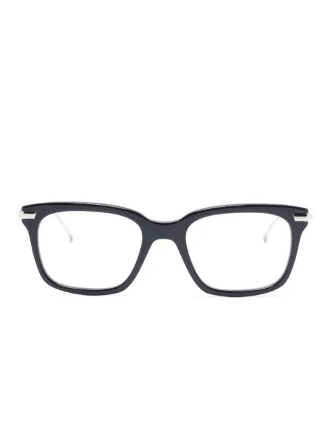 Thom Browne Eyewear Armação de óculos retangular