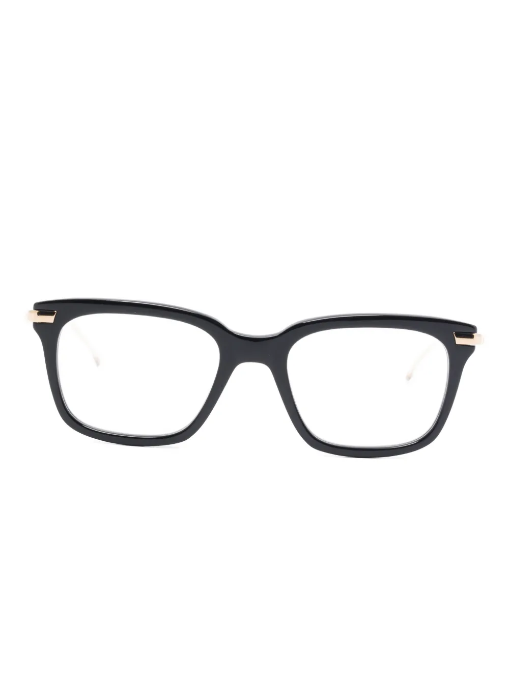 Thom Browne Eyewear rectangle-frame glasses | Black | Image 1