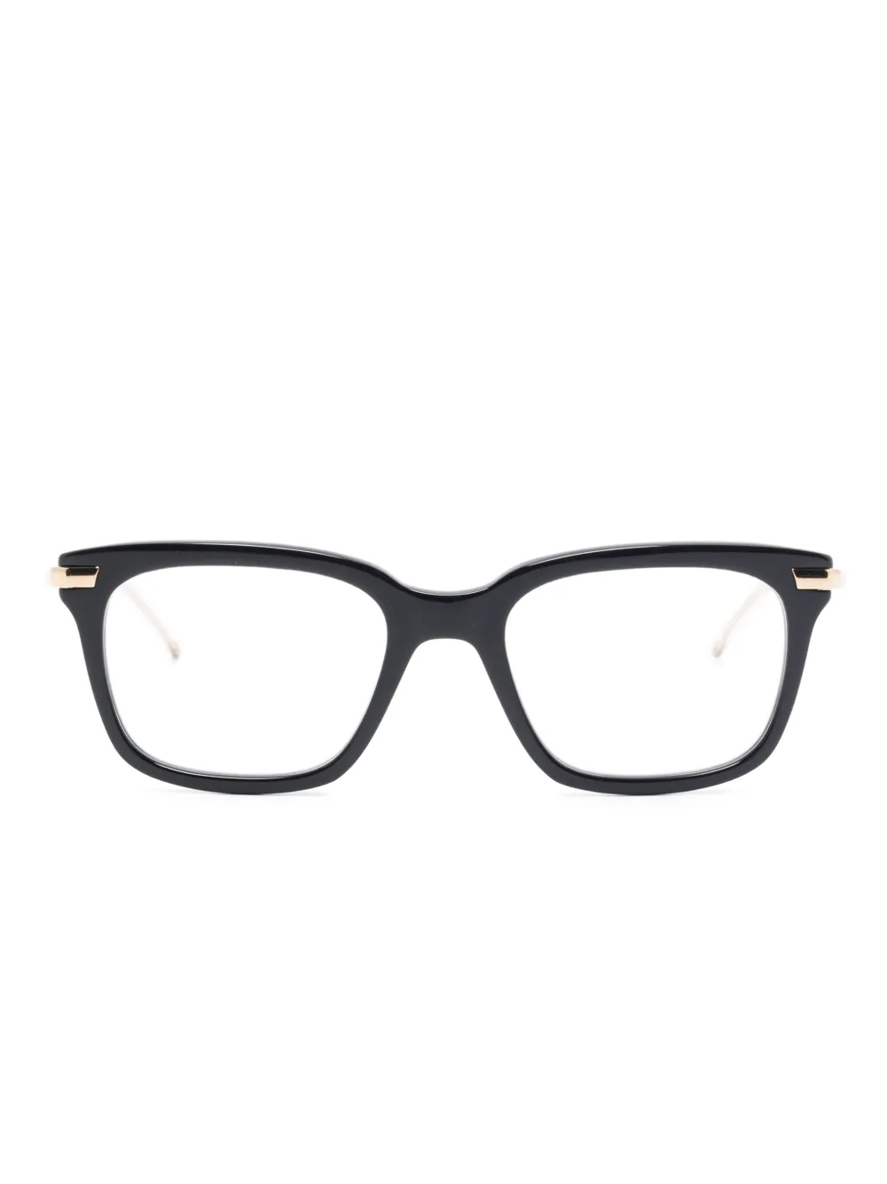 Thom Browne Eyewear rectangle-frame glasses | Black | Image 1