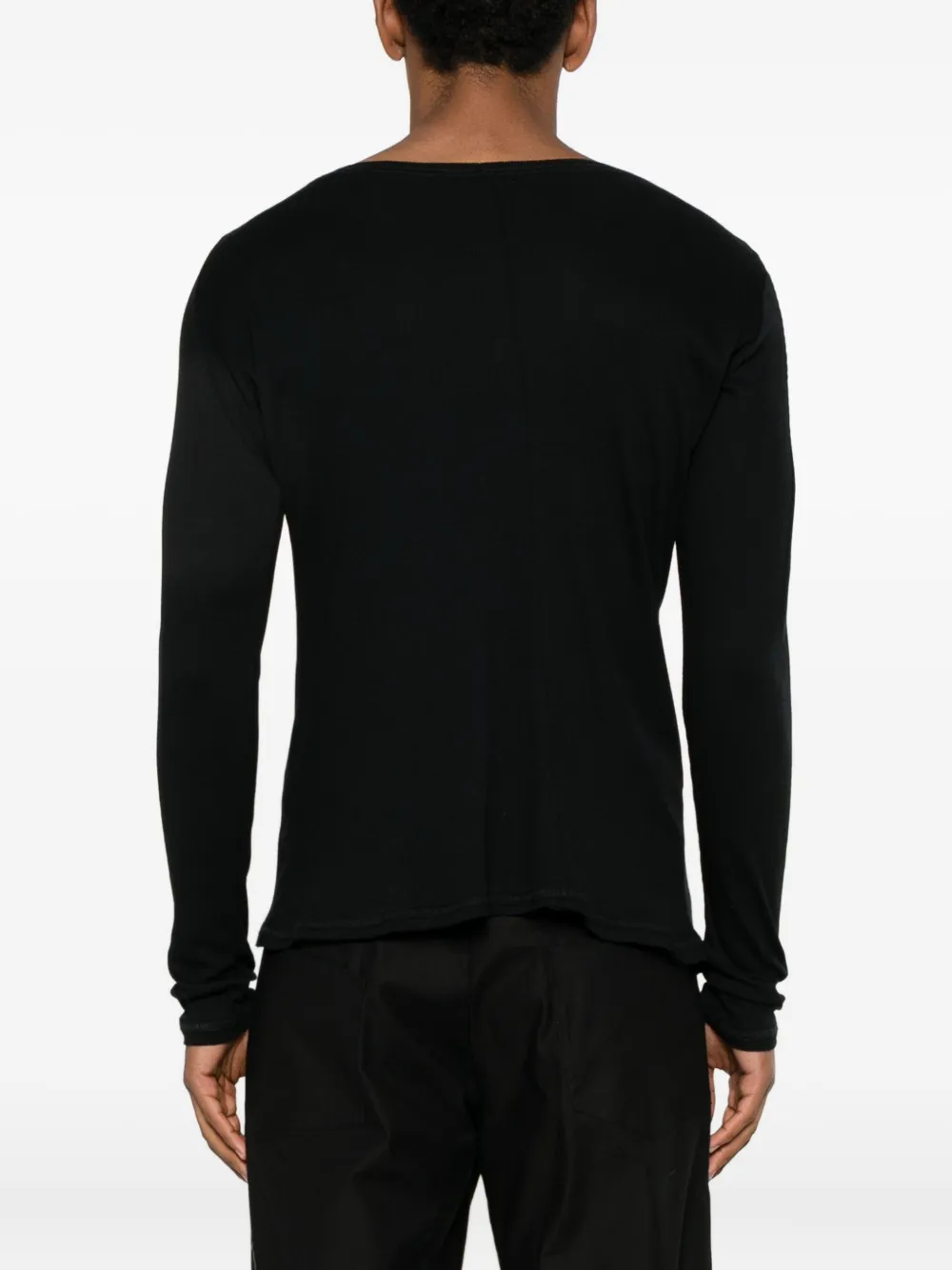Leon Emanuel Blanck Long-sleeve T-shirt In Black