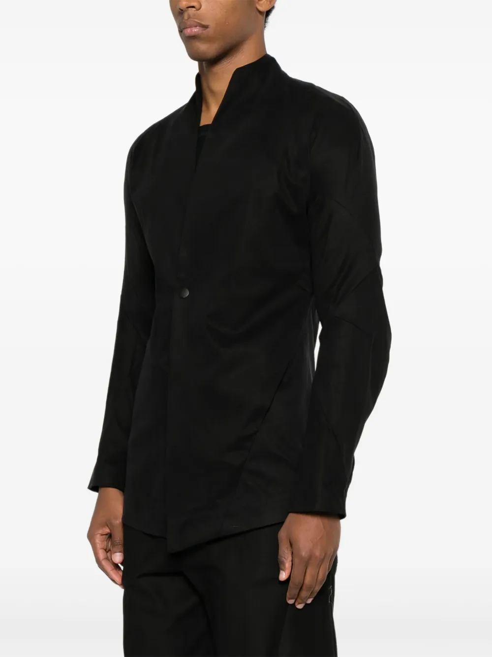 Leon Emanuel Blanck Button Jacket In Black