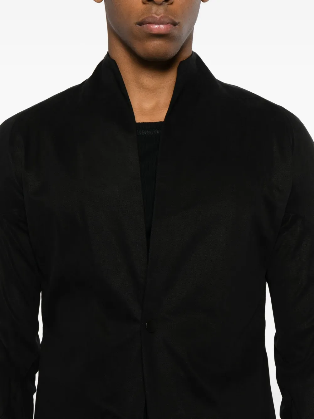 Leon Emanuel Blanck Button Jacket In Black