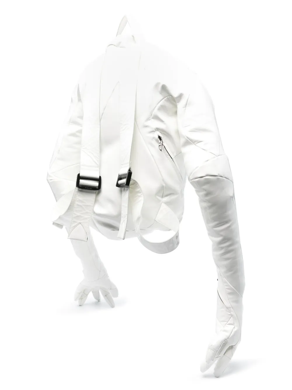  Leon Emanuel Blanck Hands-shape Backpack - White 