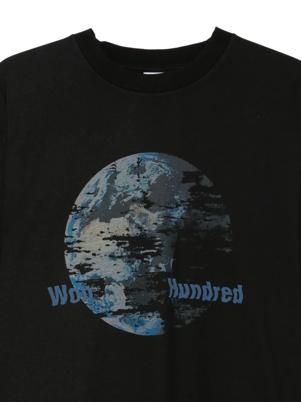 Won Hundred Steven T-shirt Zwart