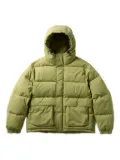 Snow Peak hooded padded jacket - Green