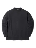 Snow Peak mock-neck long-sleeve T-shirt - Black