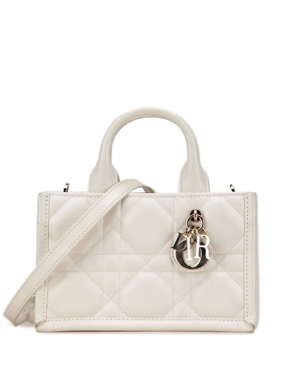 Christian Dior Pre-Owned 2024 ミニ カーフスキン マクロカナージュ ブックトート サッチェルバッグ - Christian Dior Pre-Owned 2024 ミニ カーフスキン マクロカナージュ ブックトート サッチェルバッグ -