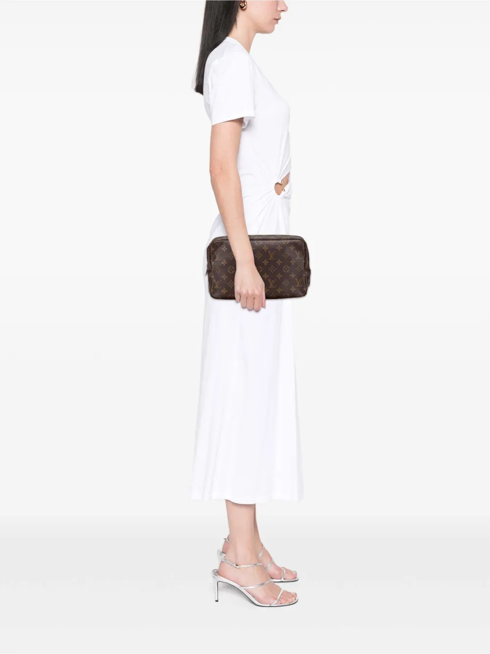Louis Vuitton Pre-Owned 1987 Monogram Trousse Toilette 28 clutch bag | Pre-Owned | Image 2