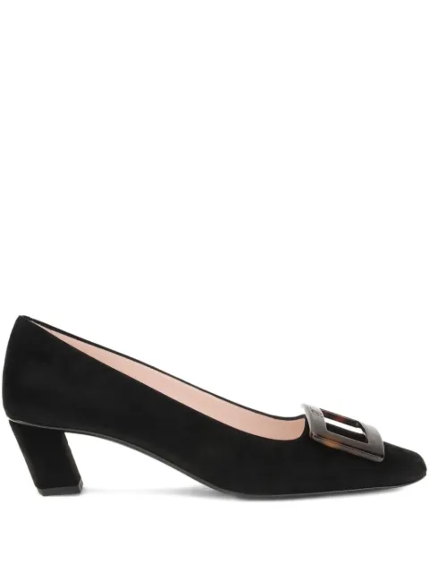 Roger Vivier 45mm tortoiseshell buckle pumps