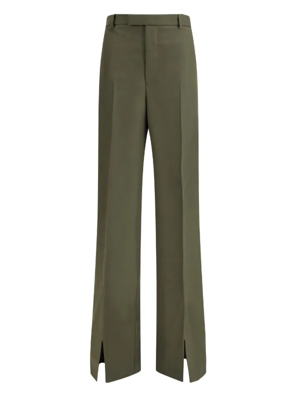 Gucci Boyfriend Trousers in Green