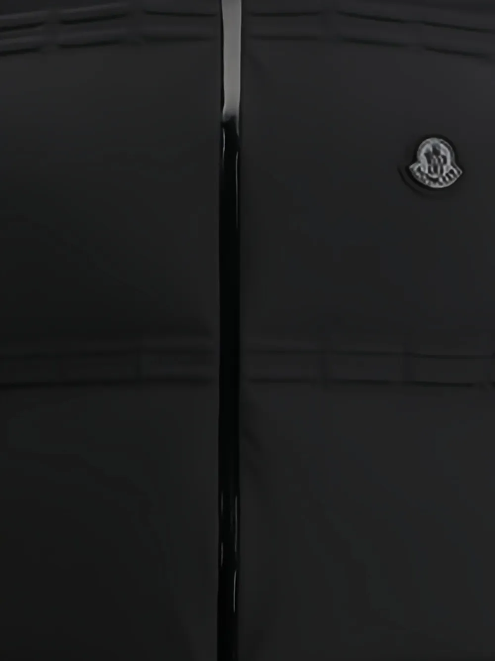 Moncler Gewatteerd jack met rits Zwart