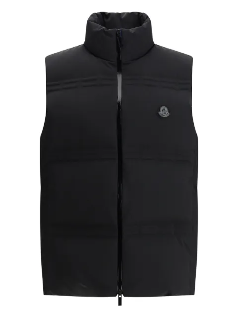Moncler chamarra capitonada con cierre