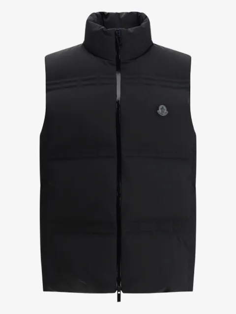Moncler chamarra capitonada con cierre