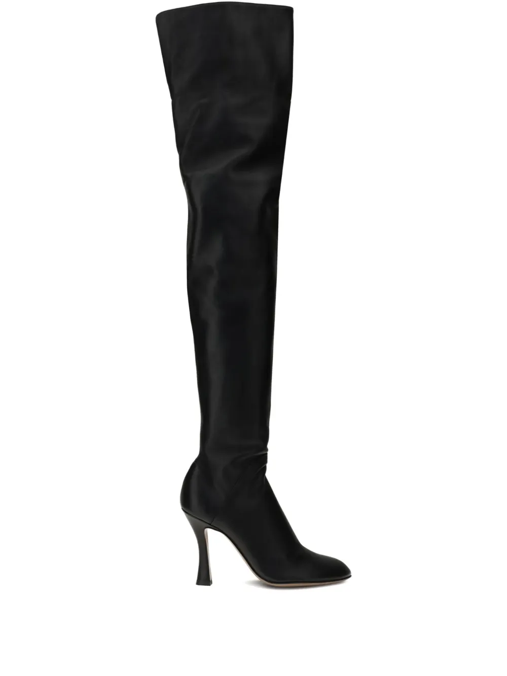 Petar Petrov round toe overknee boots | Black | Image 1