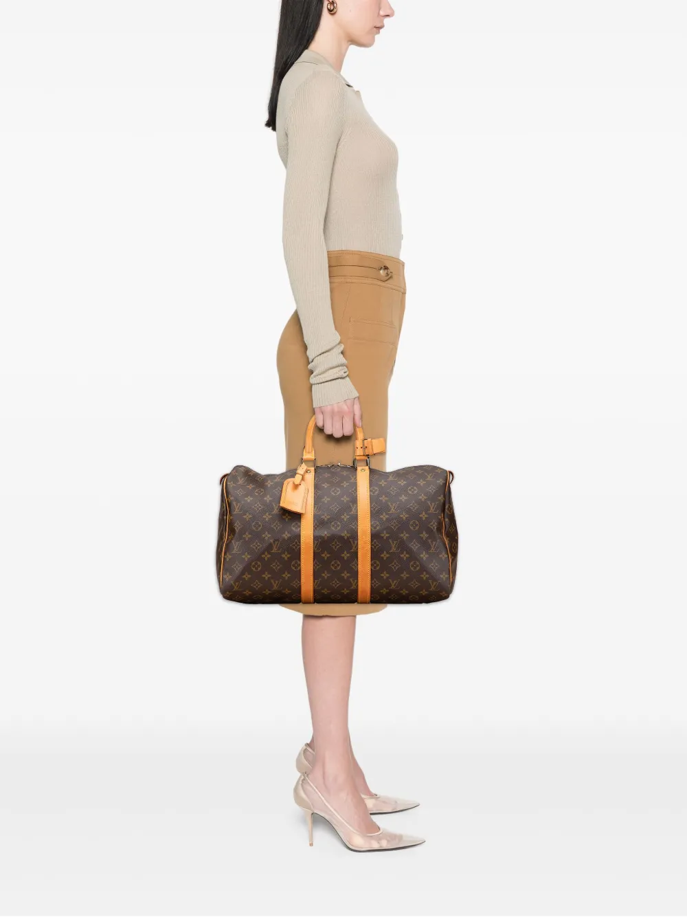 Louis Vuitton Pre-Owned 1988 Monogram Keepall 45 travel bag | Pre-Owned | Image 2