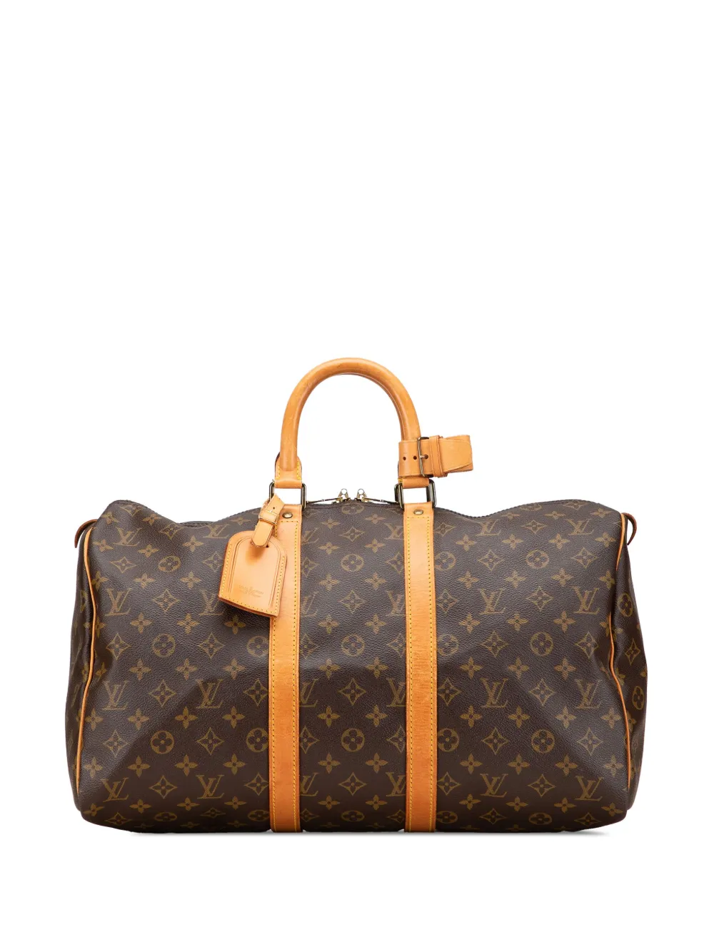 Louis Vuitton Pre-Owned 1988 Monogram Keepall 45 travel bag | Brown | Image 1
