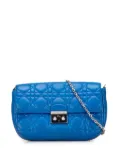 Christian Dior Pre-Owned 2013 Lambskin Cannage Miss Dior Promenade Chain crossbody bag - Blue