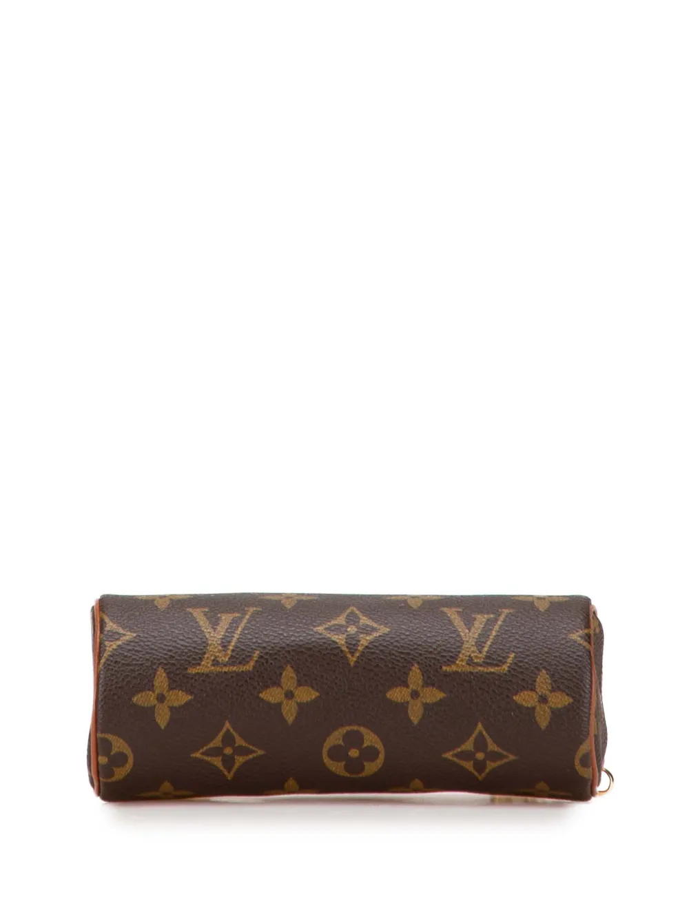 Pre-owned Louis Vuitton 1990-2025 Monogram Papillon Pochette Handbag In Brown