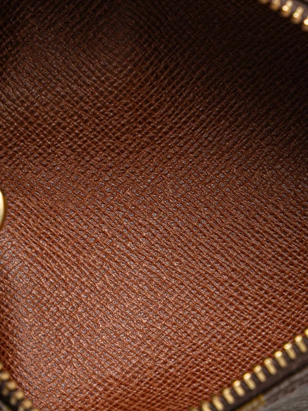 Pre-owned Louis Vuitton 1990-2025 Monogram Papillon Pochette Handbag In Brown