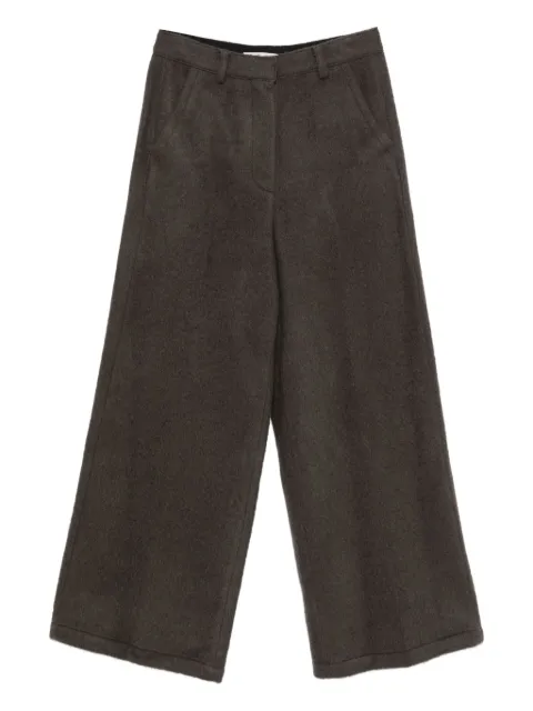 Low Classic hairy boucle trousers