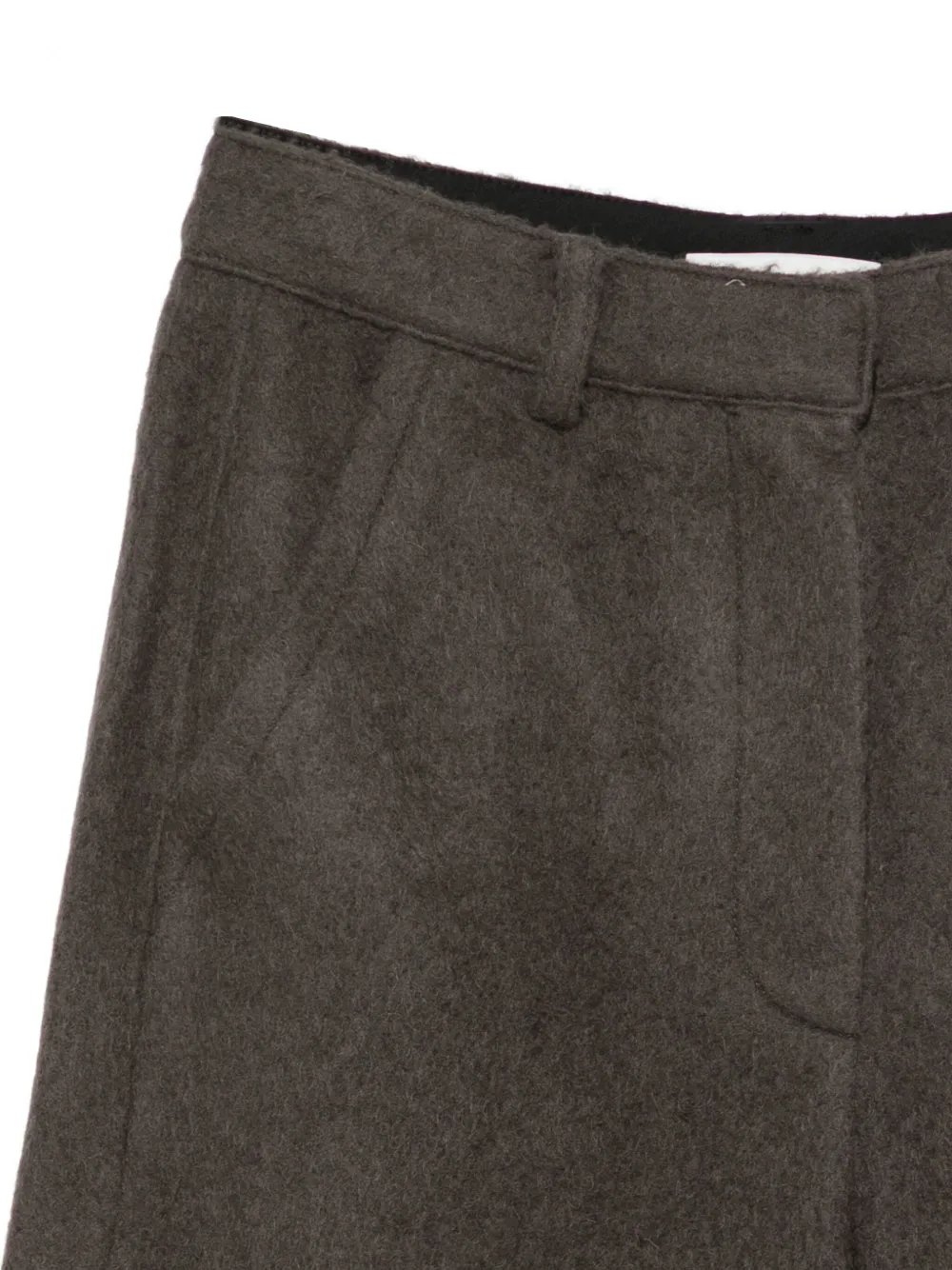 Low Classic Bouclé broek Grijs