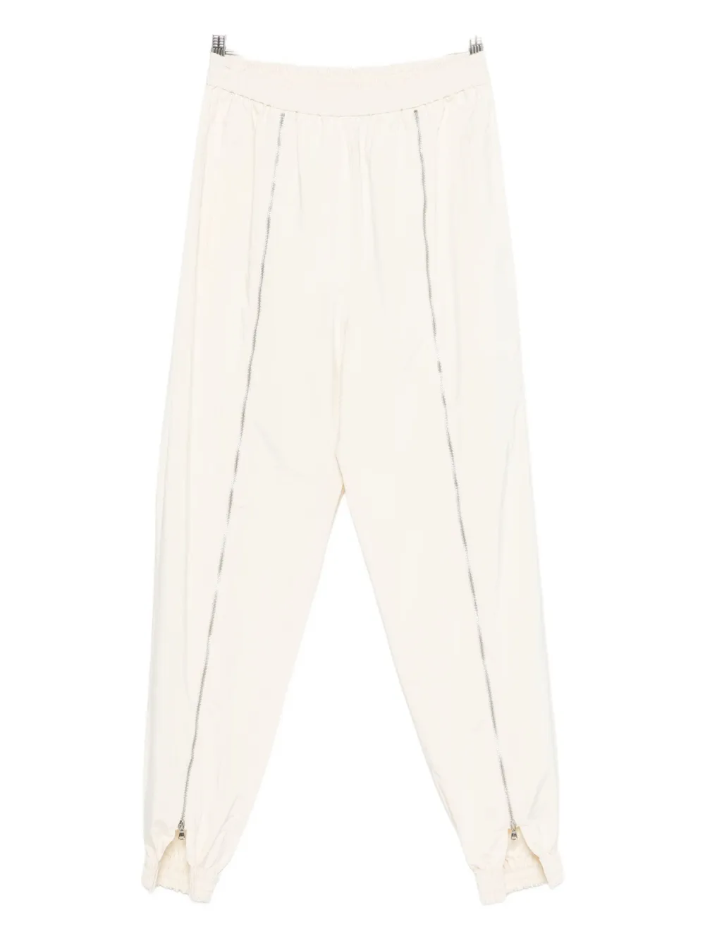 Tibi zip-detail track trousers | White | Image 1