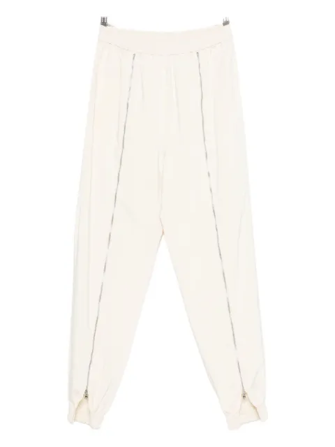 Tibi zip-detail track trousers