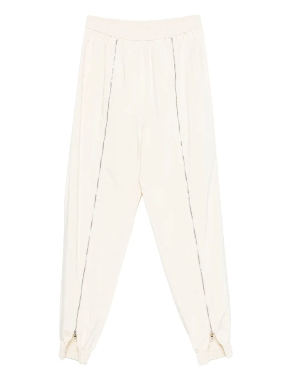 Tibi zip-detail track trousers | White | Image 1