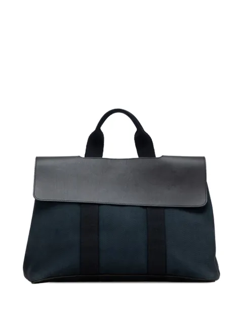 Hermès Pre-Owned bolsa de mano Toile and Swift Valparaiso GM 2000-2015