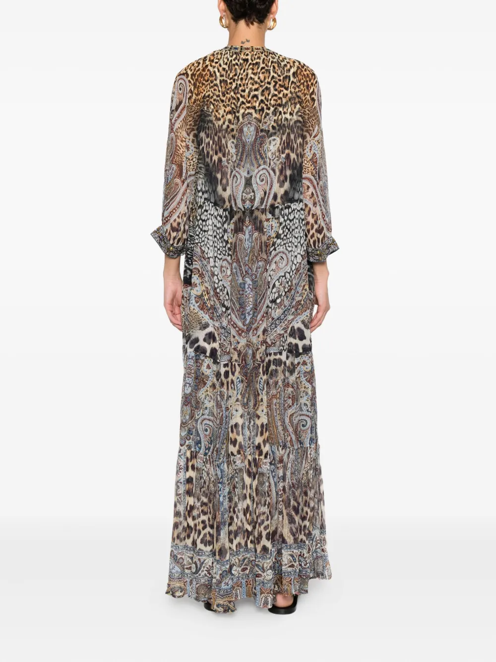 Camilla Istanbul Animalia jurk Bruin