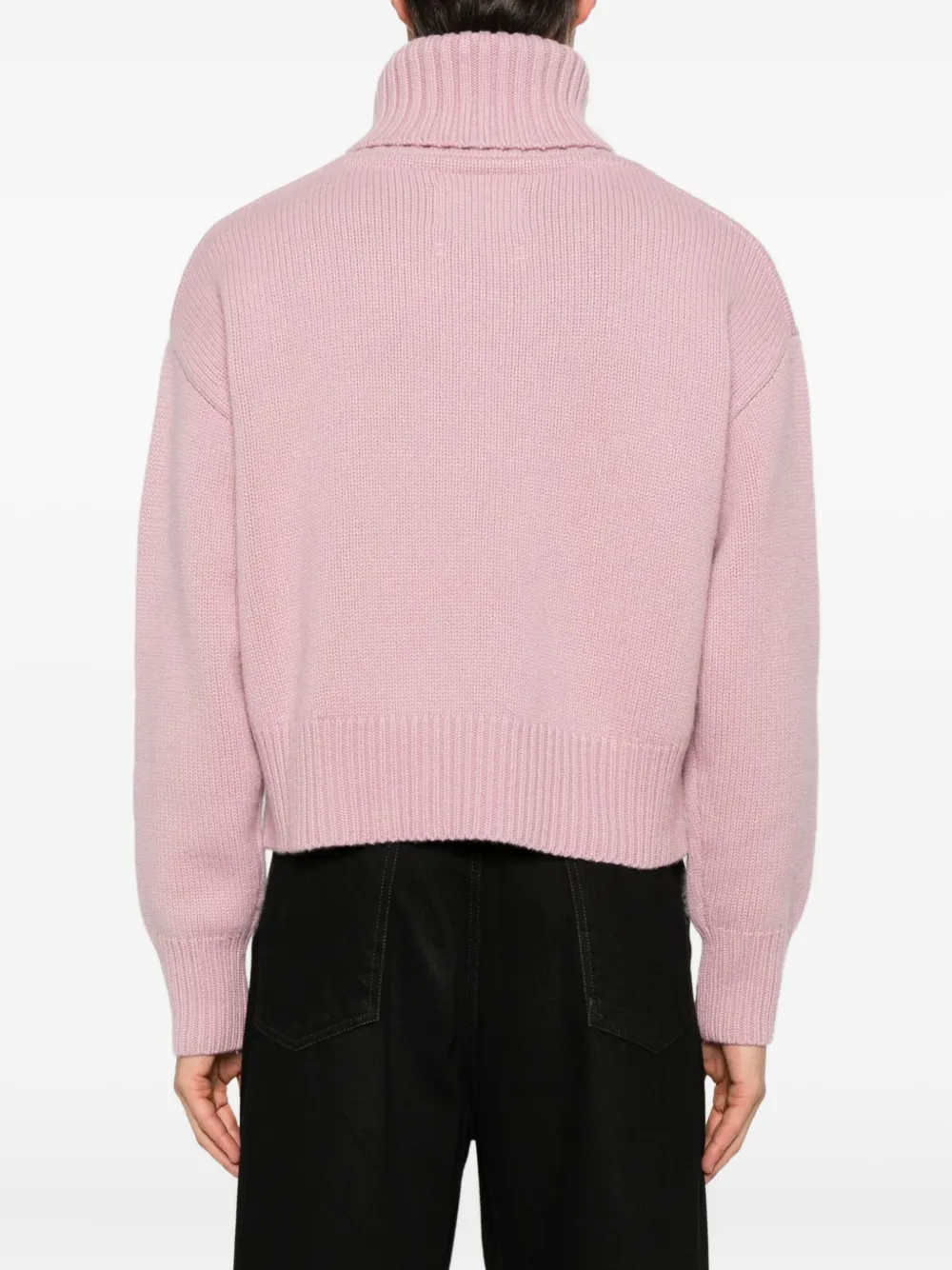 Extreme Cashmere Roll-neck Sweater In Pink