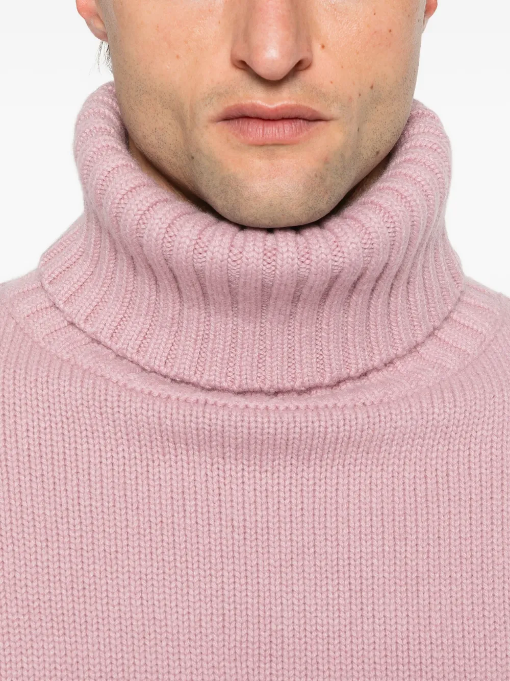Extreme Cashmere Roll-neck Sweater In Pink