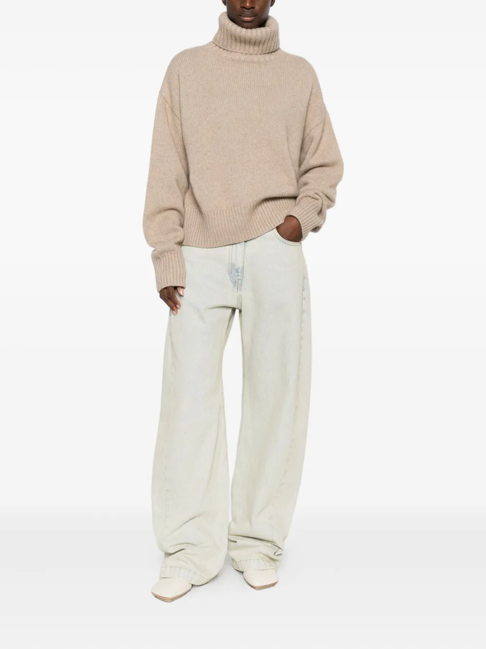 extreme cashmere Coltrui Beige
