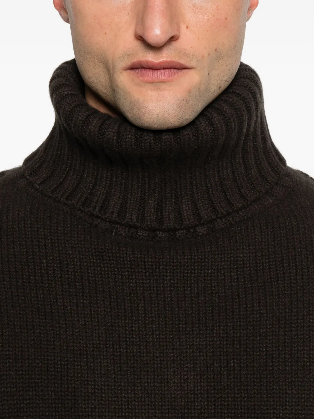 extreme cashmere Gebreide coltrui Bruin