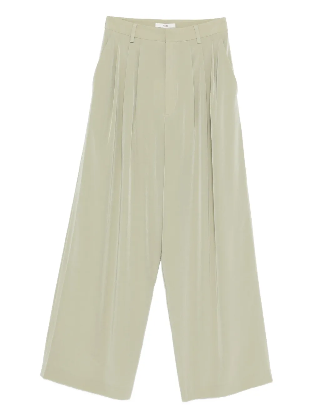 Tibi pleated trousers | Green | Image 1