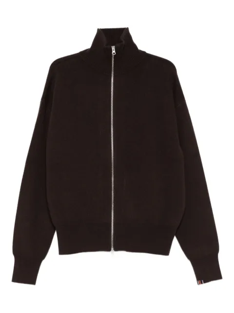 extreme cashmere suéter tejido con cierre