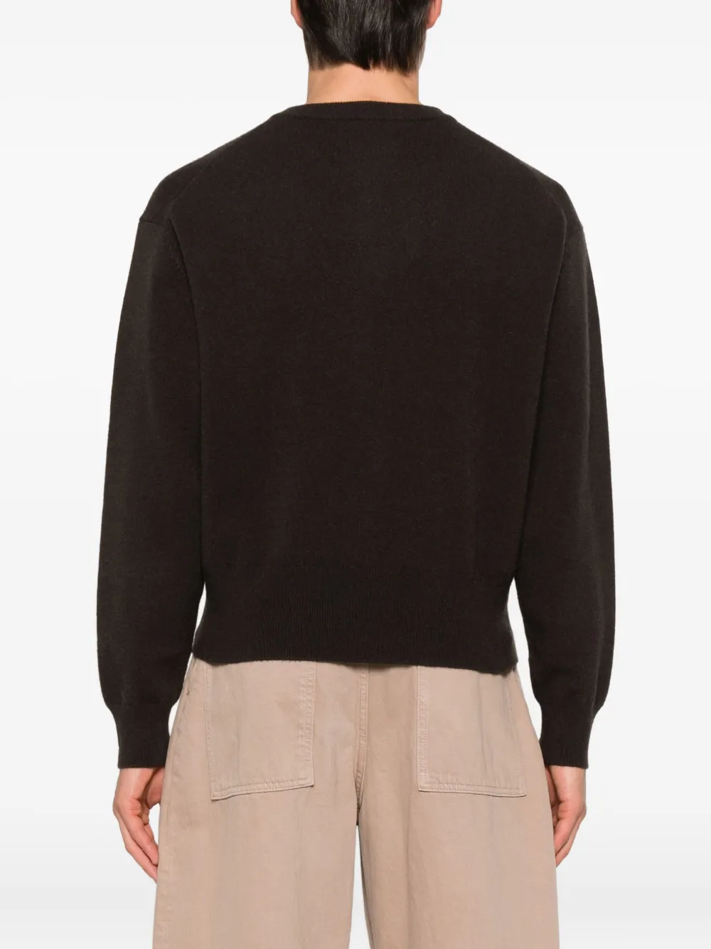 Extreme Cashmere Cashmere Blend Cardigan In Brown