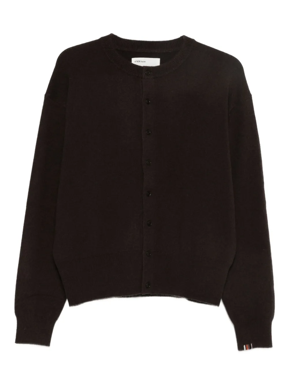 Extreme Cashmere Cashmere Blend Cardigan In Brown