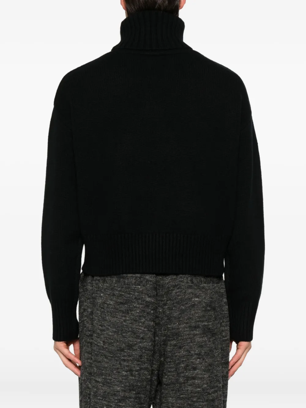 extreme cashmere Gebreide coltrui Zwart