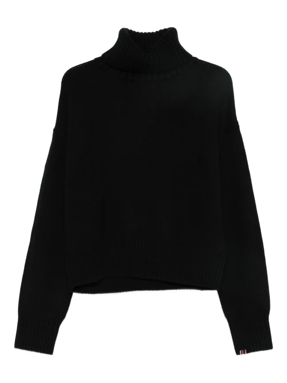 extreme cashmere pull en maille à col roulé | noir | Image 1