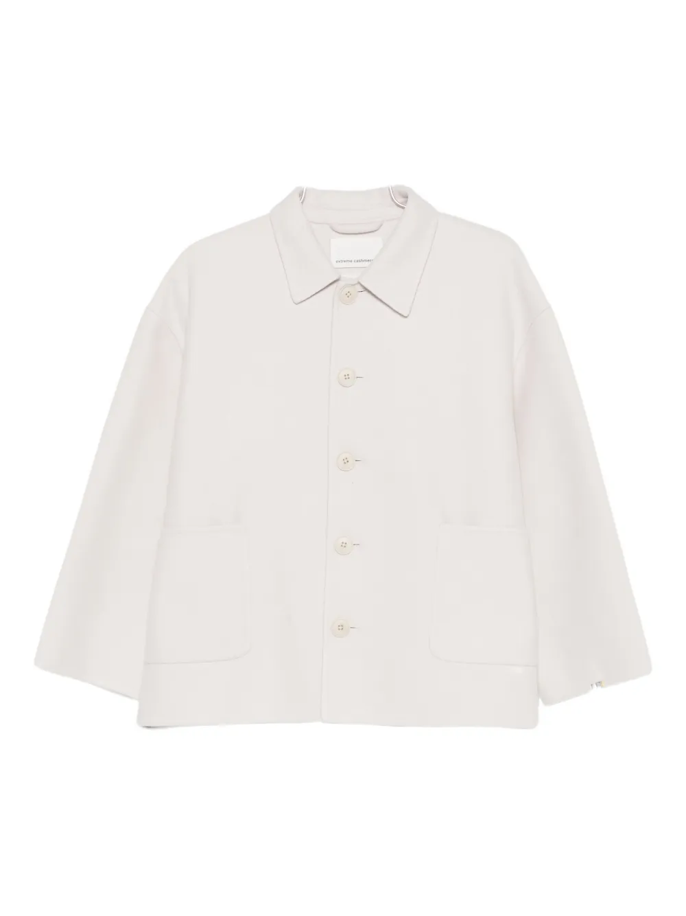 Extreme Cashmere Pocket Maker Coat In Neutral