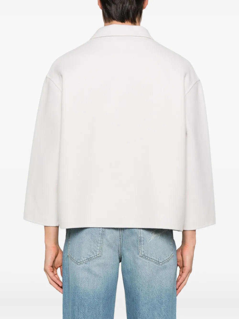 Extreme Cashmere Pocket Maker Coat In Neutral