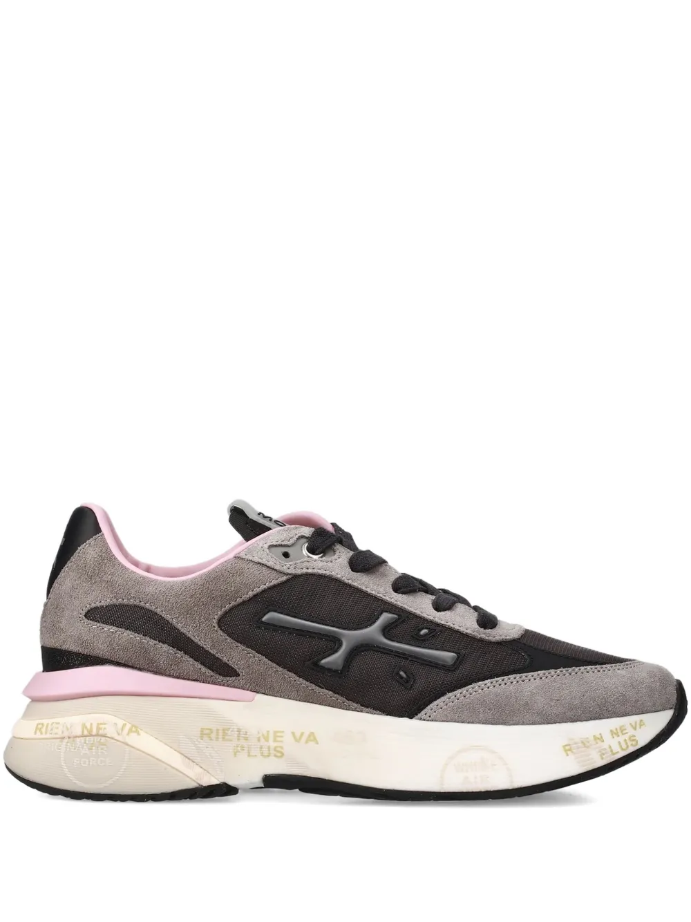 Premiata Moerund appliqué sneakers | Grey | Image 1